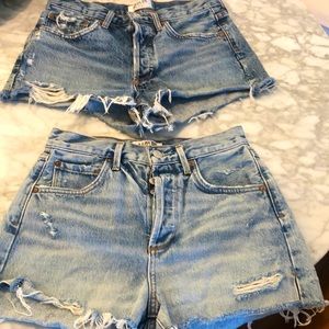 AGOLDE LOS ANGELES PREMIUM SHORTS